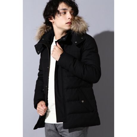 HIGH STREET∴T/Rファー付ダウンブルゾン | ハイストリート(HIGH 
