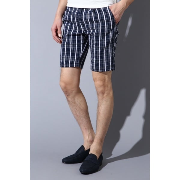 ハイストリート（HIGH STREET）/HIGH STREET∴サッカーチェックショートパンツ HIGH STREET∴サッカーチェックショートパンツ | ハイストリート(HIGH