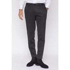 HIGH STREET∴綿麻ジオメトリックジャージイージーパンツ