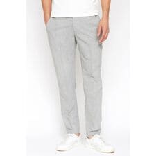 HIGH STREET∴EVALETデニムプリントサッカーイージーパンツ