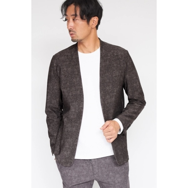 ハイストリート（HIGH STREET）/HIGH STREET∴ヒートパフォーマーノーカラージャケット HIGH STREET∴ヒートパフォーマーノーカラージャケット | ハイ