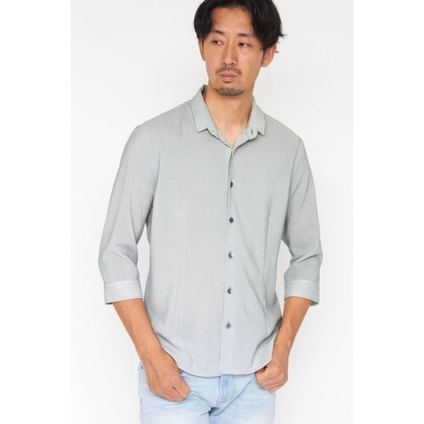 HIGH STREET∴シック＆シンドライストレッチ半袖シャツ | ハイ