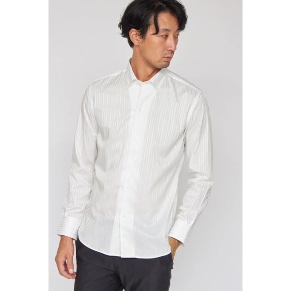ハイストリート（HIGH STREET）/HIGH STREET∴ブライトストライプ イタリアンBDシャツ HIGH STREET∴ブライトストライプ イタリアンBDシャツ | ハイ