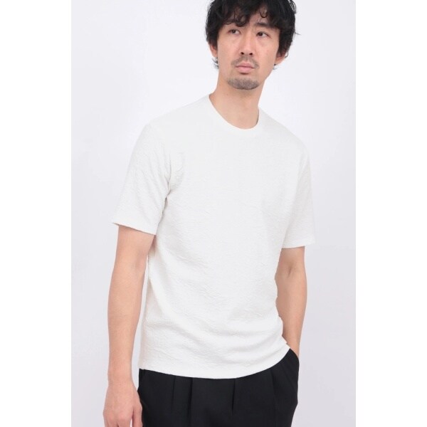 HIGH STREET∴RIPAトライアングルモノグラムクルーネック半袖カットソー TORNADO MART｜HIGH STREET∴RIPAトライアングルモノグラム