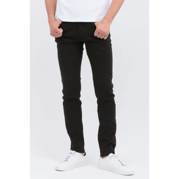 HIGH STREET∴ハイテンションへリンボンスリム5ポケットパンツ