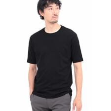 HIGH STREET∴ハイツイストスムースクルーネック半袖カットソー