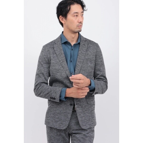 ハイストリート（HIGH STREET）/HIGH STREET∴テックツイードハニカムジャージジャケット HIGH STREET∴テックツイードハニカムジャージジャケット | ハイ