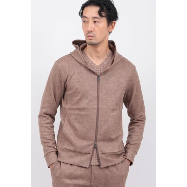 ハイストリート（HIGH STREET）/フェイクスエードプリントパーカー ﾌｪｲｸｽｴｰﾄﾞﾌﾟﾘﾝﾄﾊﾟｰｶｰ | ハイストリート(HIGH STREET) | マルイウェブ