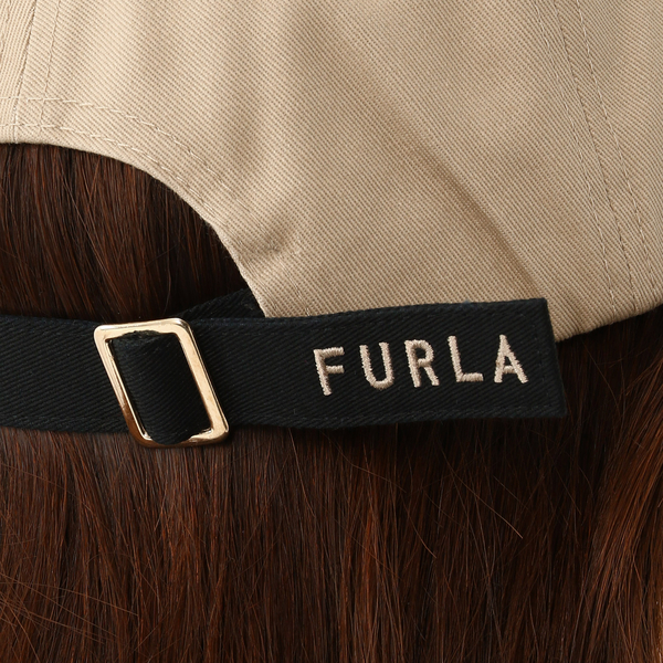 FURLA フルラ ロゴ刺繍 ツイル