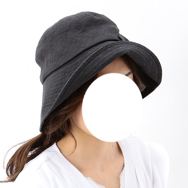 日本に 2021超人気 UV遮蔽率98．7％ サイズ調整OK 手洗いできるリネンリボンハット レディース帽子 フルラ