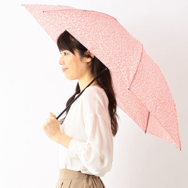 雨傘（3段折りたたみ／ミニ）【軽量約100gバーブレラ（R)UV加工・晴雨