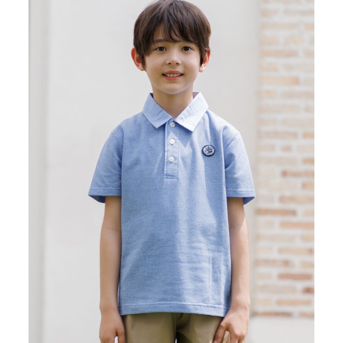 ジェイプレス キッズ ベスト ポロシャツ パンツ セット 140〜150 J.PRESS パンツ 「140-170cm」マドラスチェックパンツ キッズ