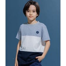 【90-130cm】トリコロール 半袖Ｔシャツ