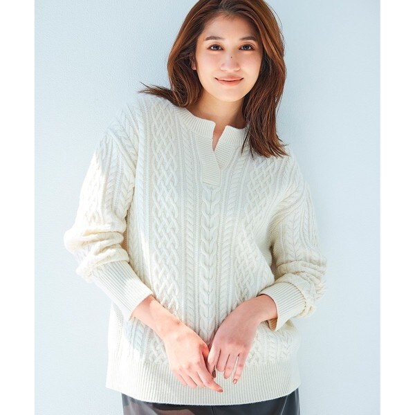 洗える】BONNY キーネック ニット | Jプレス(J.PRESS) | マルイウェブ