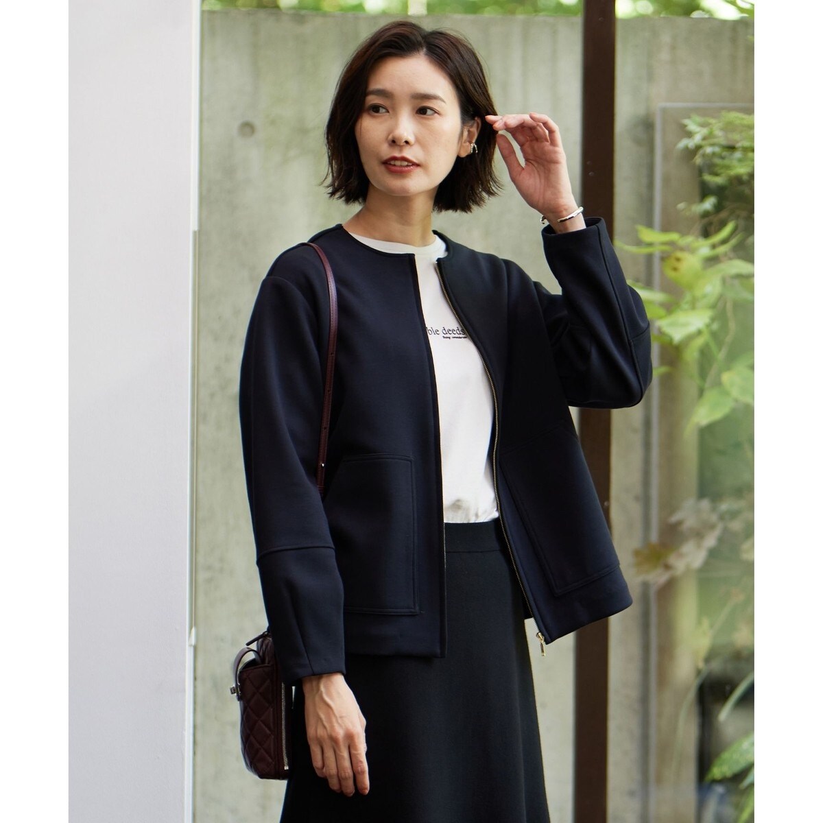 洗える】ダンボールジャージー ブルゾン | Jプレス(J.PRESS) | マルイ