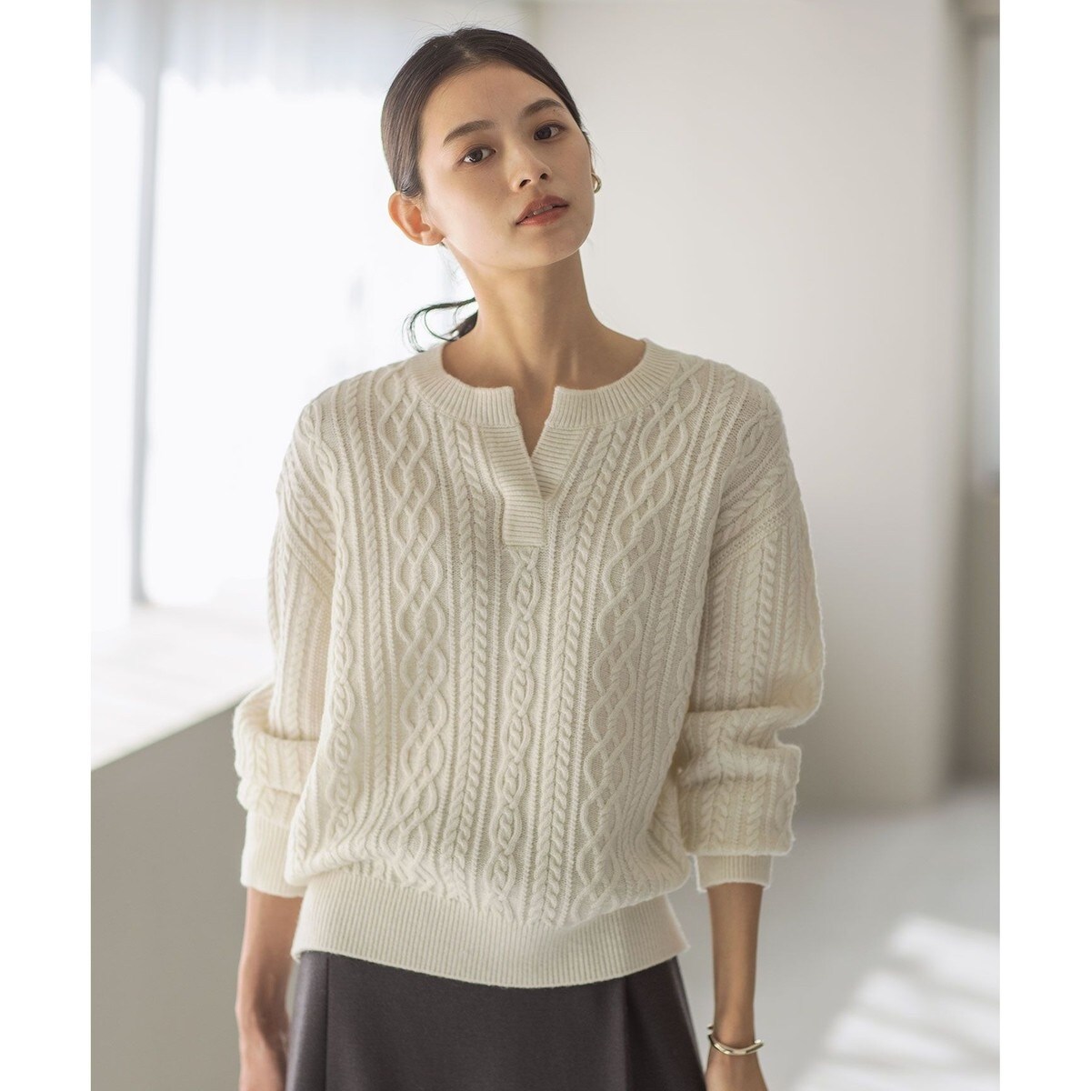 洗える】CASHMERE BLEND Vネック ニット | Ｊプレス(J.PRESS