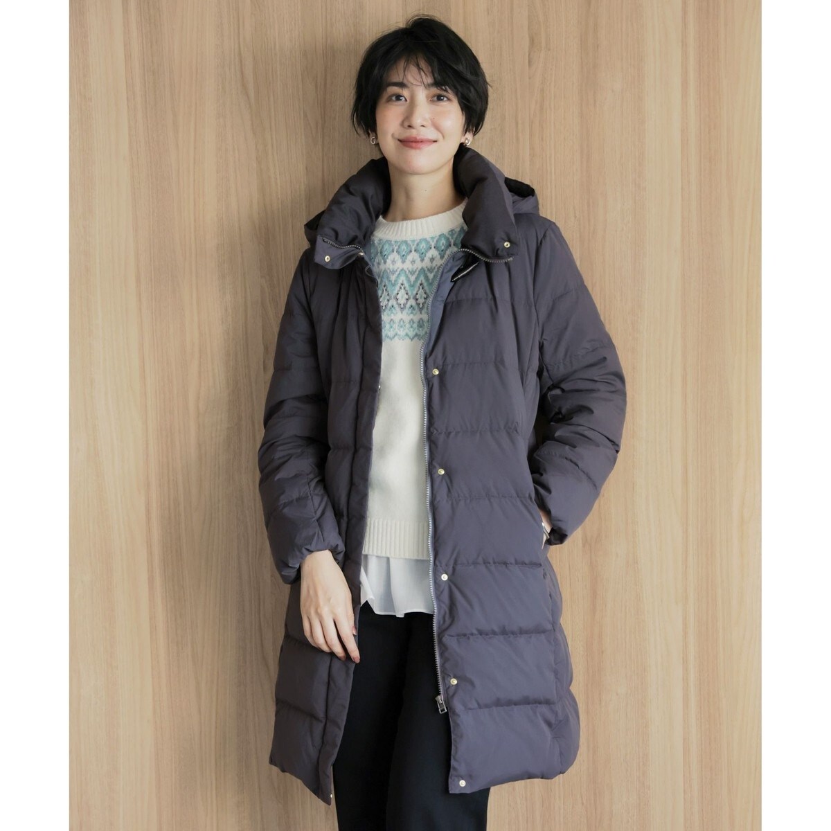 MANOF／マノフ／CURVE SLEEVE SHORT DOWN | エルエイチピー(LHP