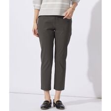 【WEB限定カラーあり・洗える】セルロースリネンストレッチ テーパード パンツ