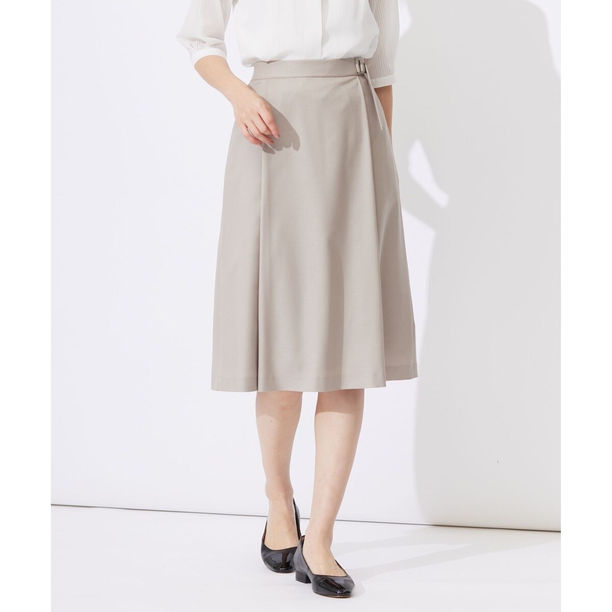 【セットアップ対応・洗える・UVケア・速乾】 OXIJEWELストレッチ スカート