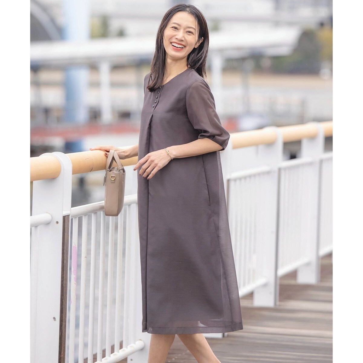 J.PRESS｜【洗える】RENU ソフトタイプライター ワンピース