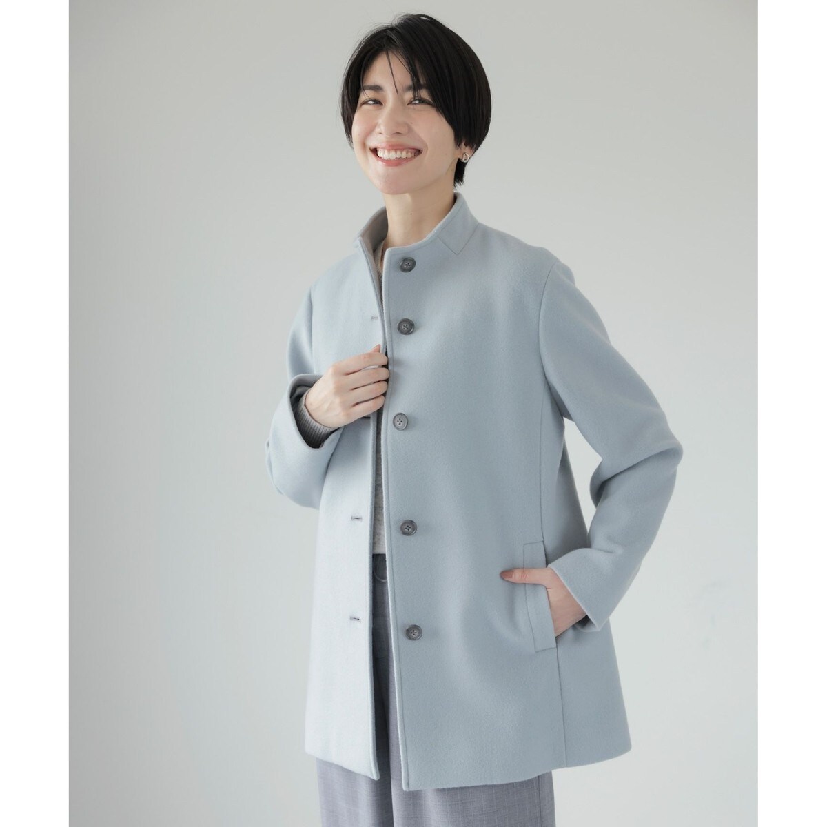 洗える】80/1スパンタイプライター フーデッド アウター | Jプレス(J