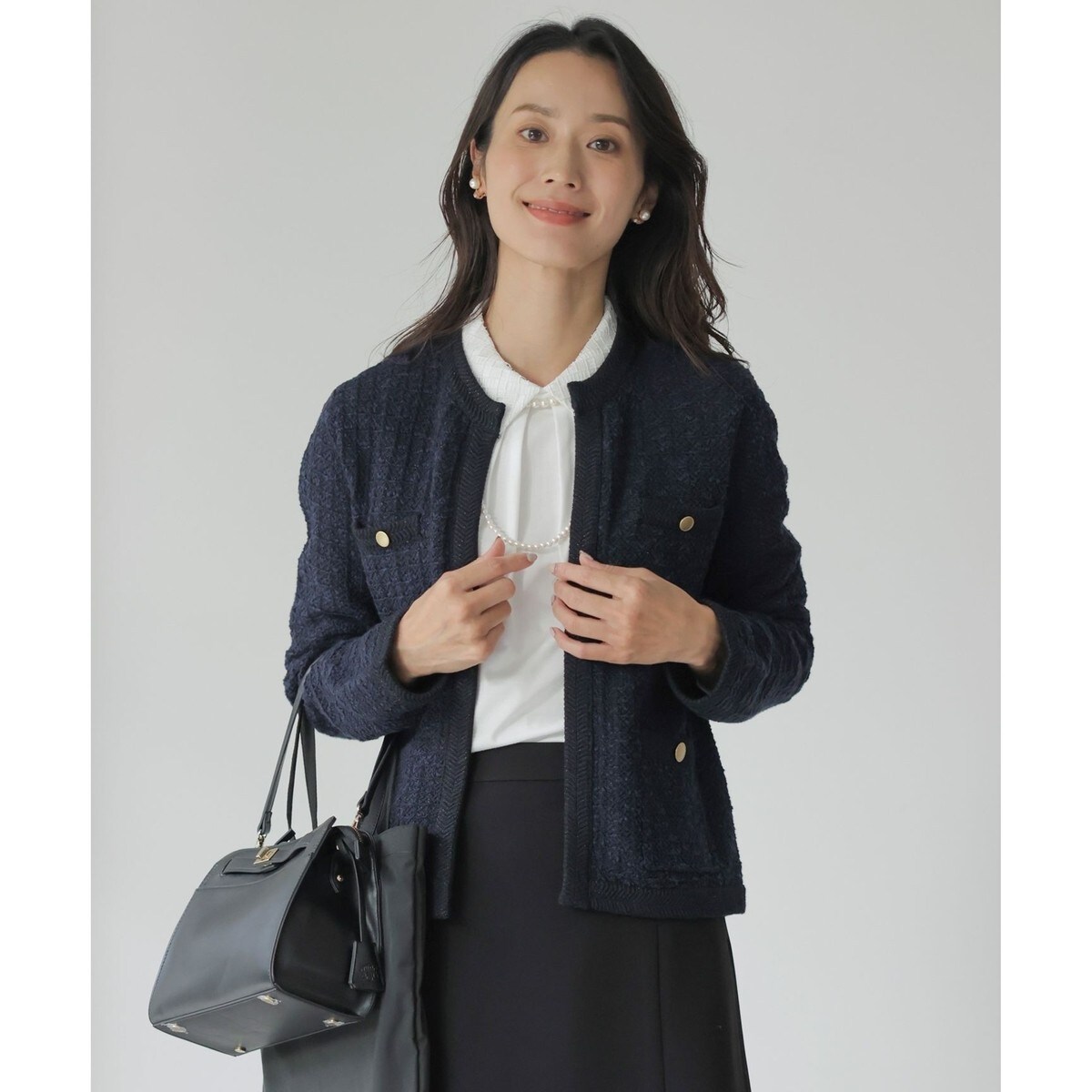 追加》ドライダブルクロスVカラージャケット | スピック＆スパン(Spick