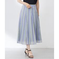 【洗える】ランダムストライプ スカート