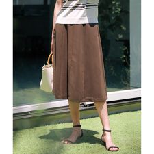 【洗える】フィネスボイル ミディ スカート