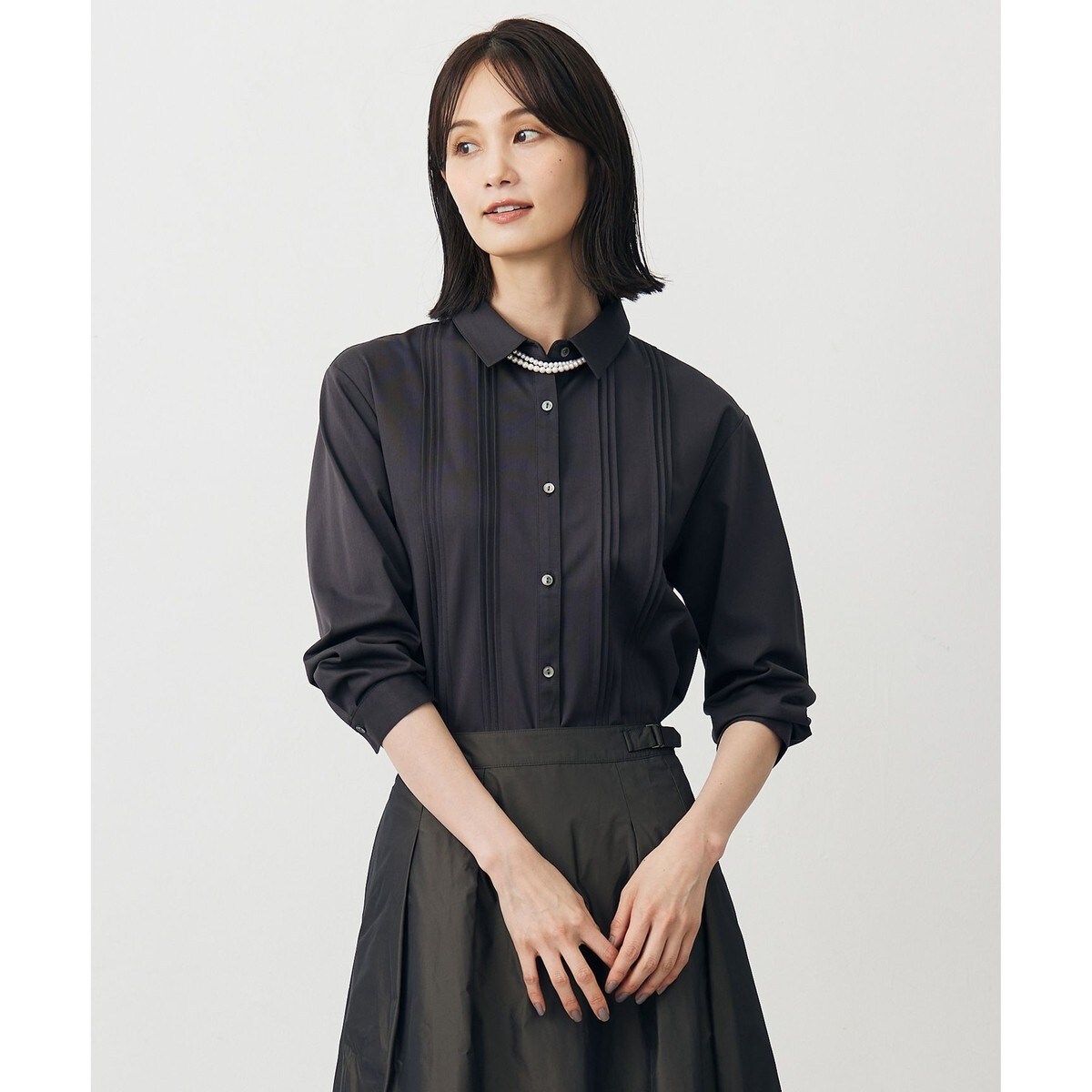 GANNI / ガニー Soft Cotton Rib Long Sleeve | 417 エディフィス(417