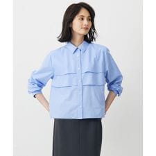 【洗える】COTTON TEX ブラウス