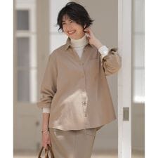 ピーチポプリン シャツ