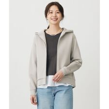 ダンボールジャージー ジップアップ パーカー