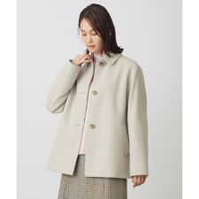 Ｊプレス(J.PRESS)のショートビーバー ショート丈 ステンカラー コート