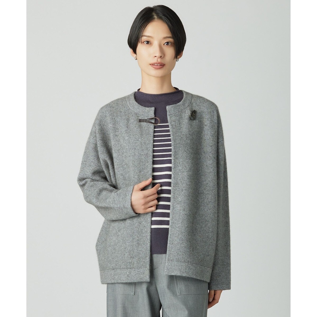 ルレックスニットツイード カーディガンジャケット | ICB | マルイ