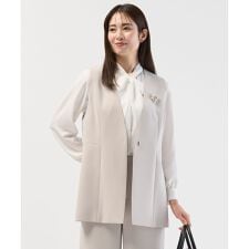 【セットアップ対応】セラテリーダブルクロス ジレ