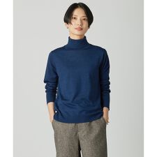 PURE WOOL タートルネック ニット
