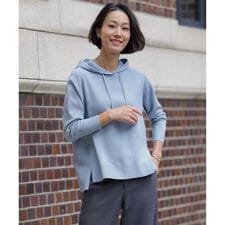 Smooth ニット パーカー