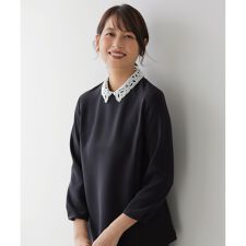 【セットアップ対応・2way】セラテリーダブルクロス ブラウス