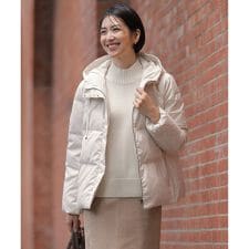 Ｊプレス(J.PRESS)の【洗える】タフタダウン ショート丈 コート