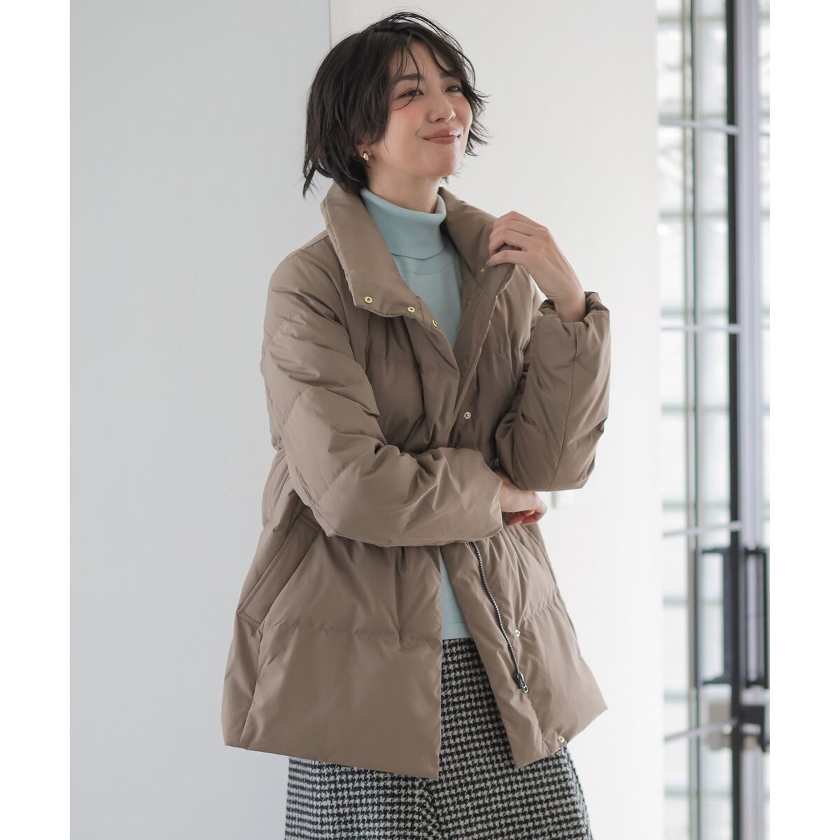 LIMONTA】Thin Down（シンダウン） ハーフコート | ロペ(ROPE