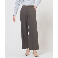 【人気素材・セットアップ対応】セルロースリネンストレッチ セミワイド パンツ