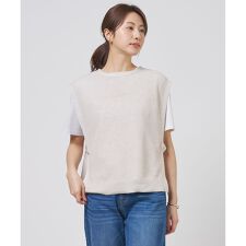 Vis/Pe スパーク ニット ベスト