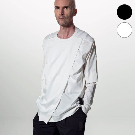 C Diem カルペディエム フェイクレイヤードロングスリーブtシャツ シーディーエム バイ カルぺディエム Cdm By Carpediem Mst ファッション通販 マルイウェブチャネル