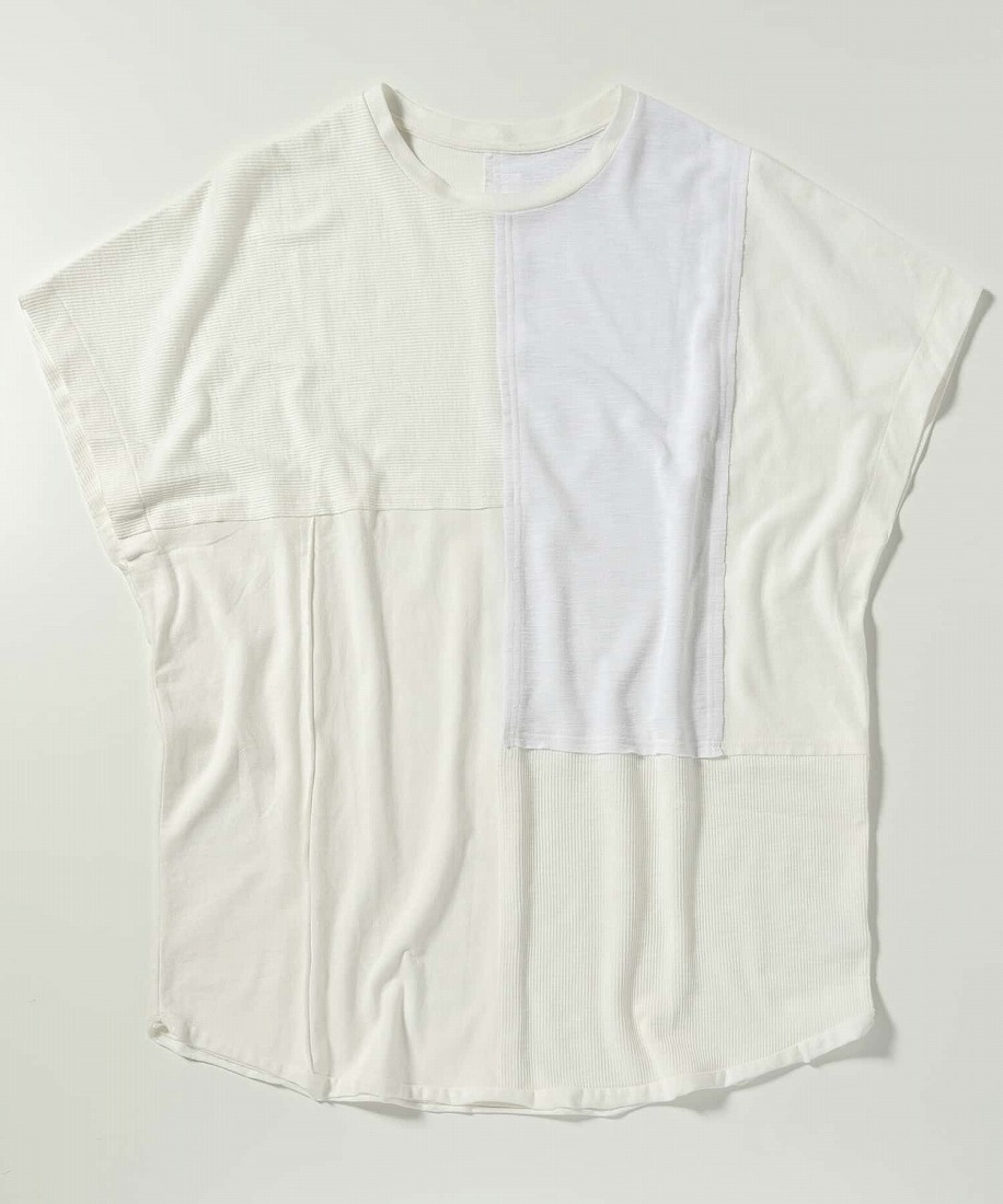 C DIEM(カルペディエム) ビッグシルエットパッチワークTシャツ | シー