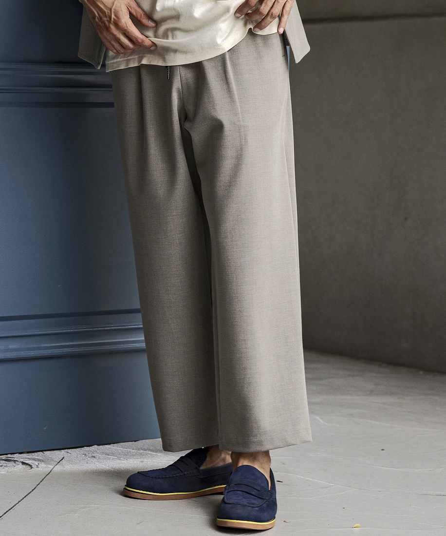 C DIEM タックワイドパンツ | シーディーエム バイ カルぺディエム(CDM