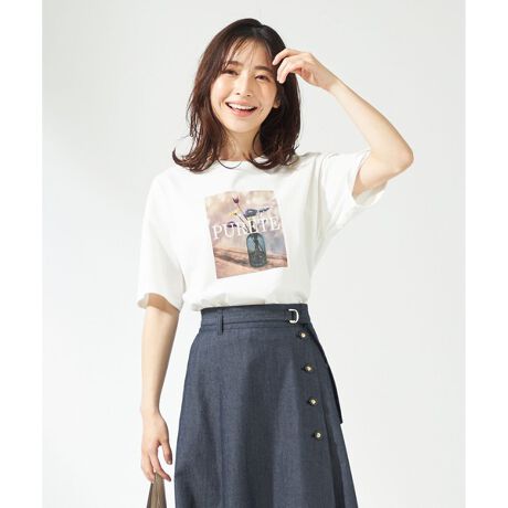 アートプリント Tシャツ | エニィスィス(any SiS) | KKWQNM0606 | ファッション通販 マルイウェブチャネル