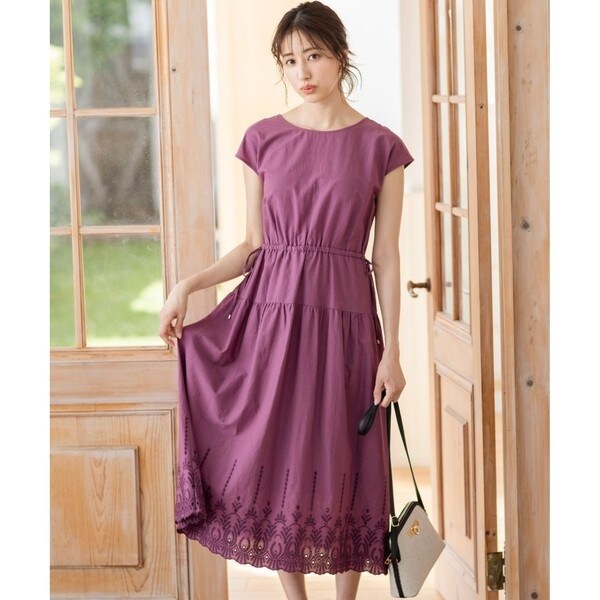 any SiS リボン付きオレンジドレス any SiS リボン付きオレンジドレス エニィスィス any SiS 【Lily