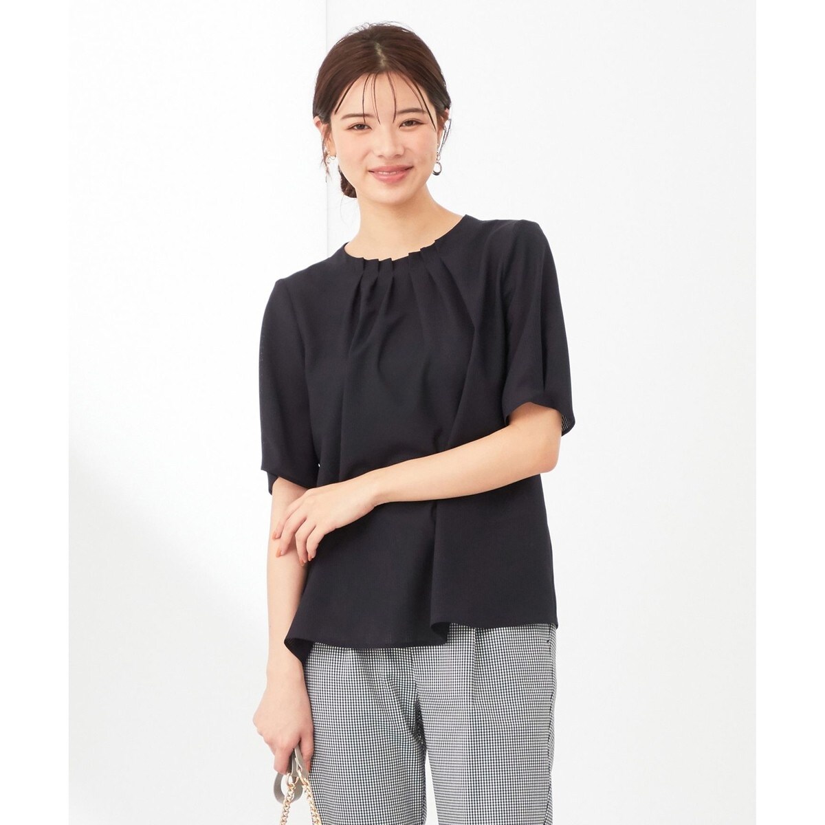 美人百花6月号掲載】シアーストライプ ブラウス | エニィスィス(ANY