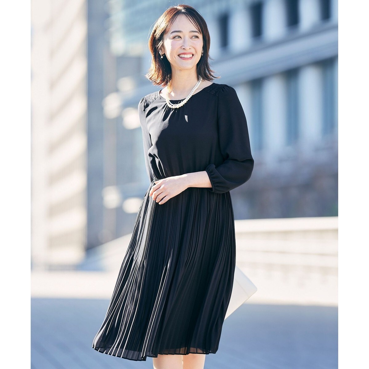 洗える】ウールミルドジャージー ワンピース | 23区(23KU) | マルイ