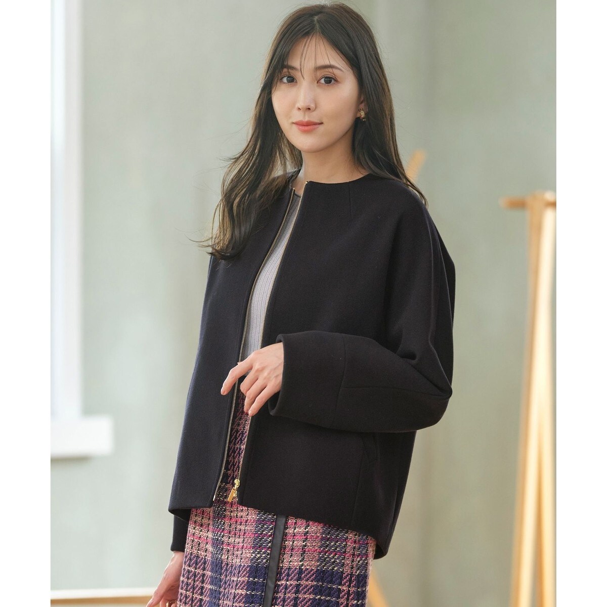 ウールライクドルマンショート コート | エニィスィス(ANY SIS